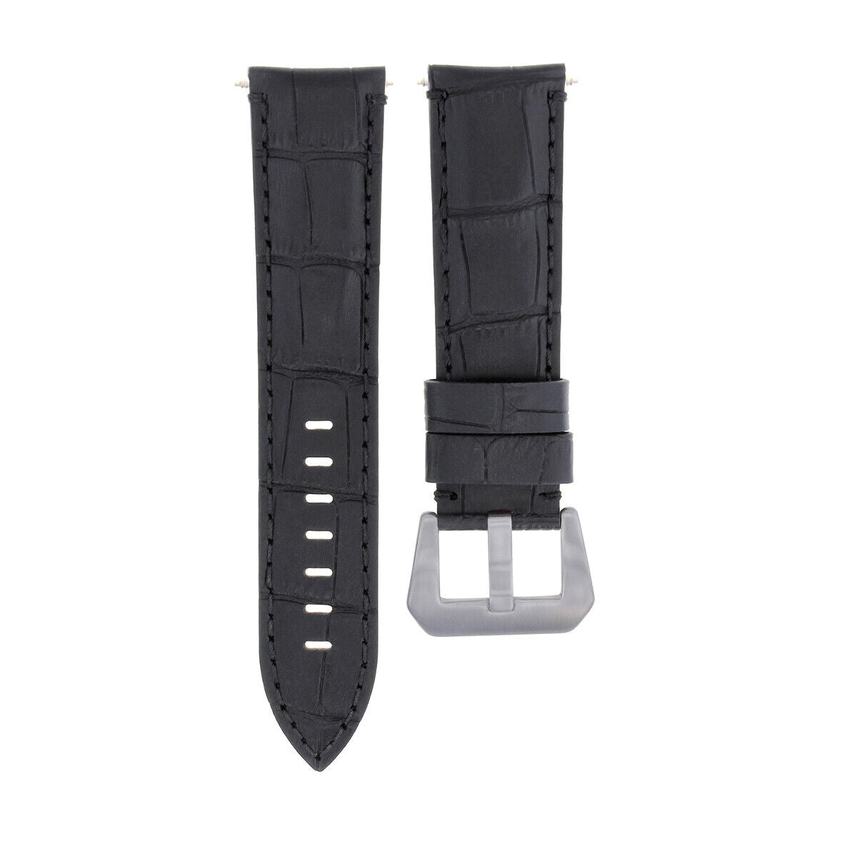 GENUINE ITALIAN LEATHER WATCH BAND STRAP FOR ANY BRAND WATCH - 24MM