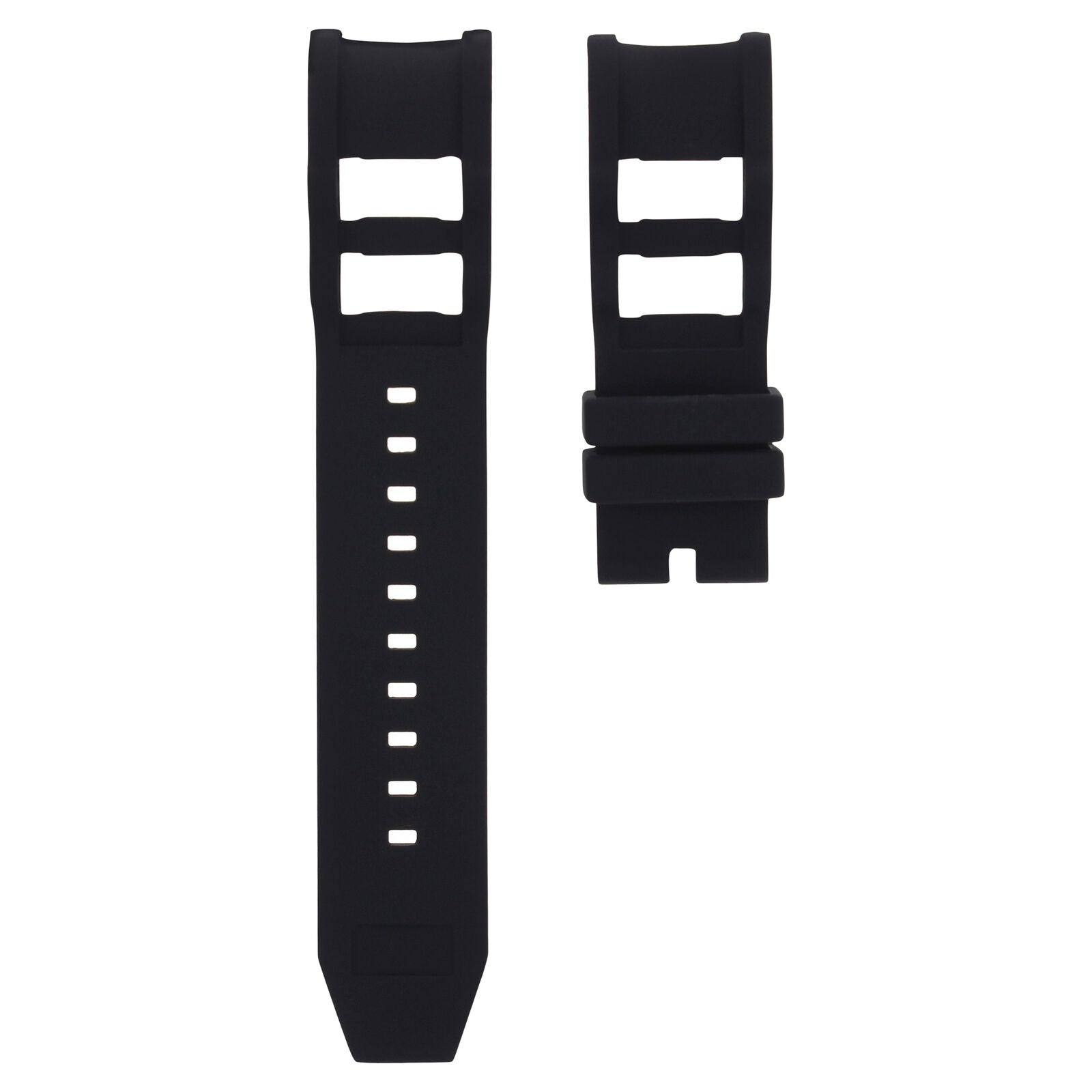 NEW BLACK SILICONE RUBBER WATCH BAND STRAP FOR INVICTA WATCH RUSSIAN DIVER 26MM