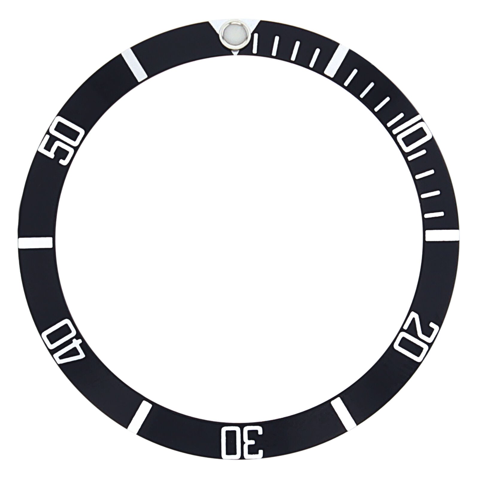 BEZEL INSERT FOR TAG HEUER 2000 972.006 973.006, 974.006F 272.006 WATCH BLACK