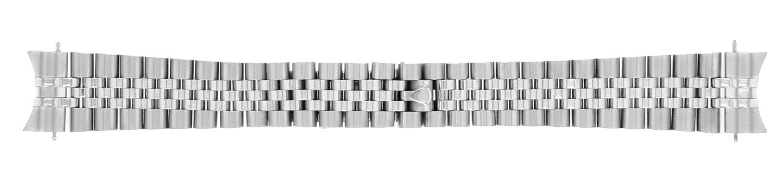 JUBILEE WATCH BAND SOLID LINK FOR ROLEX DATEJUST HIDDEN CLASP 20MM HEAVY S/STEEL