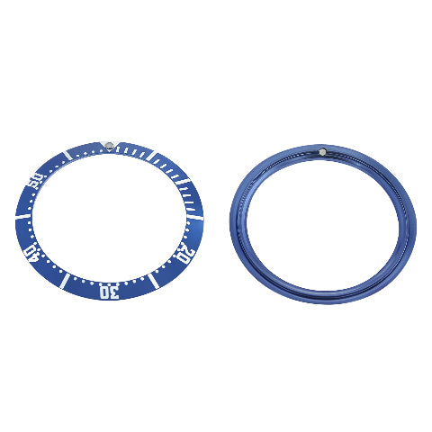 BEZEL INSERT FOR OMEGA SEAMASTER 40TH ANNIVERSARY EDITION 2537.80 BLUE
