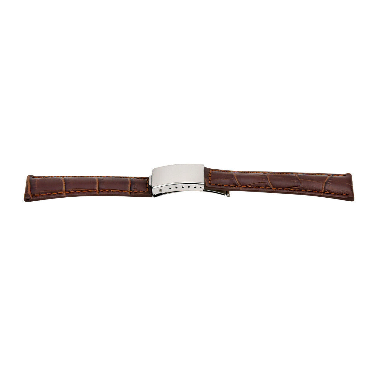 20MM LEATHER STRAP BAND FOR SEIKO ALPINIST SARB017 SKX007,SKX009,SKX175 BROWN