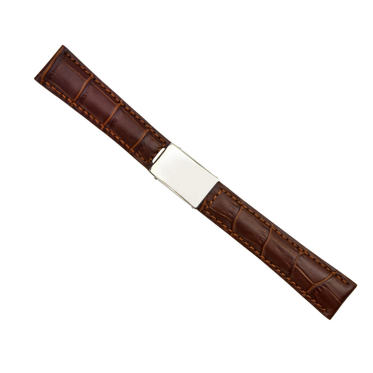 20MM LEATHER STRAP BAND FOR SEIKO ALPINIST SARB017 SKX007,SKX009,SKX175 BROWN