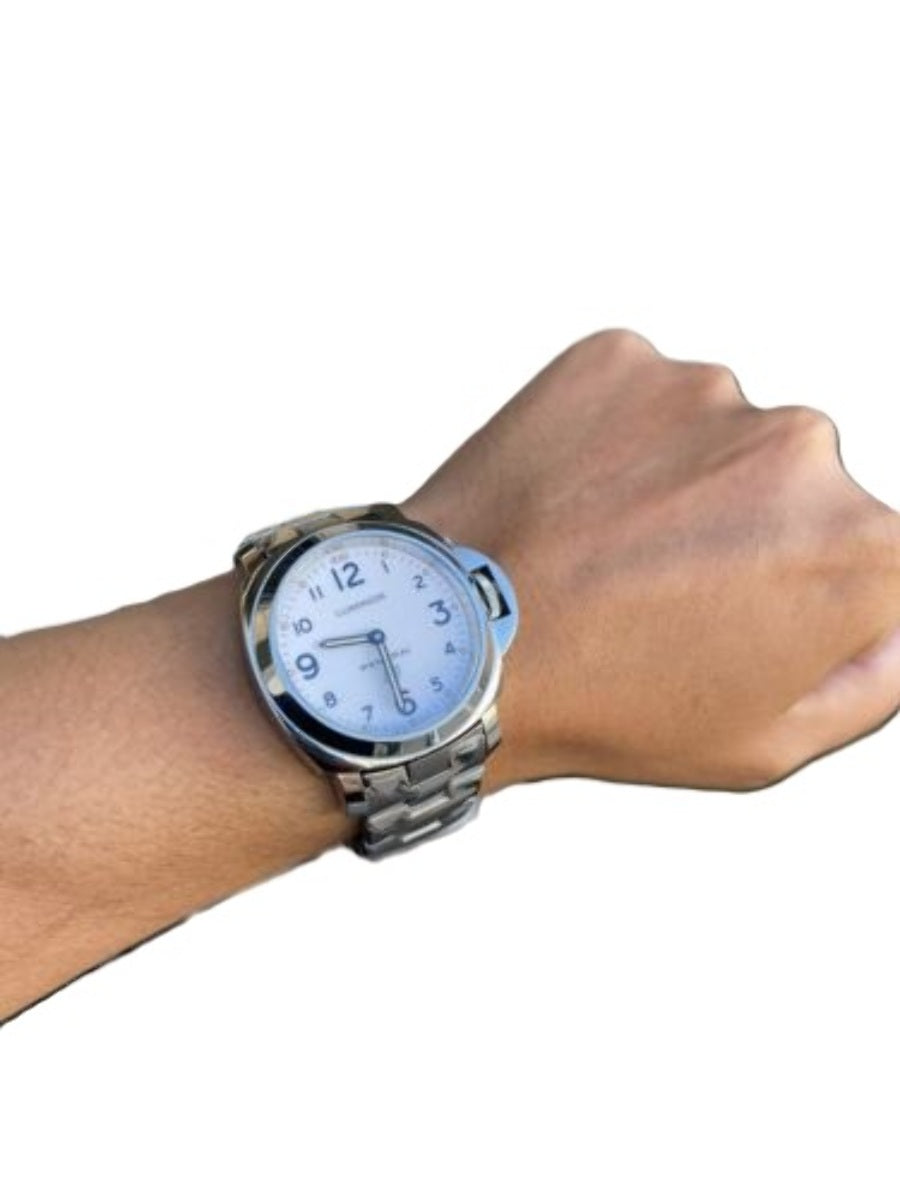 24MM WATCH BAND FOR 44MM PANERAI LUMINOR MARINA BRACELET OP 6763 HEAVY S/STEEL