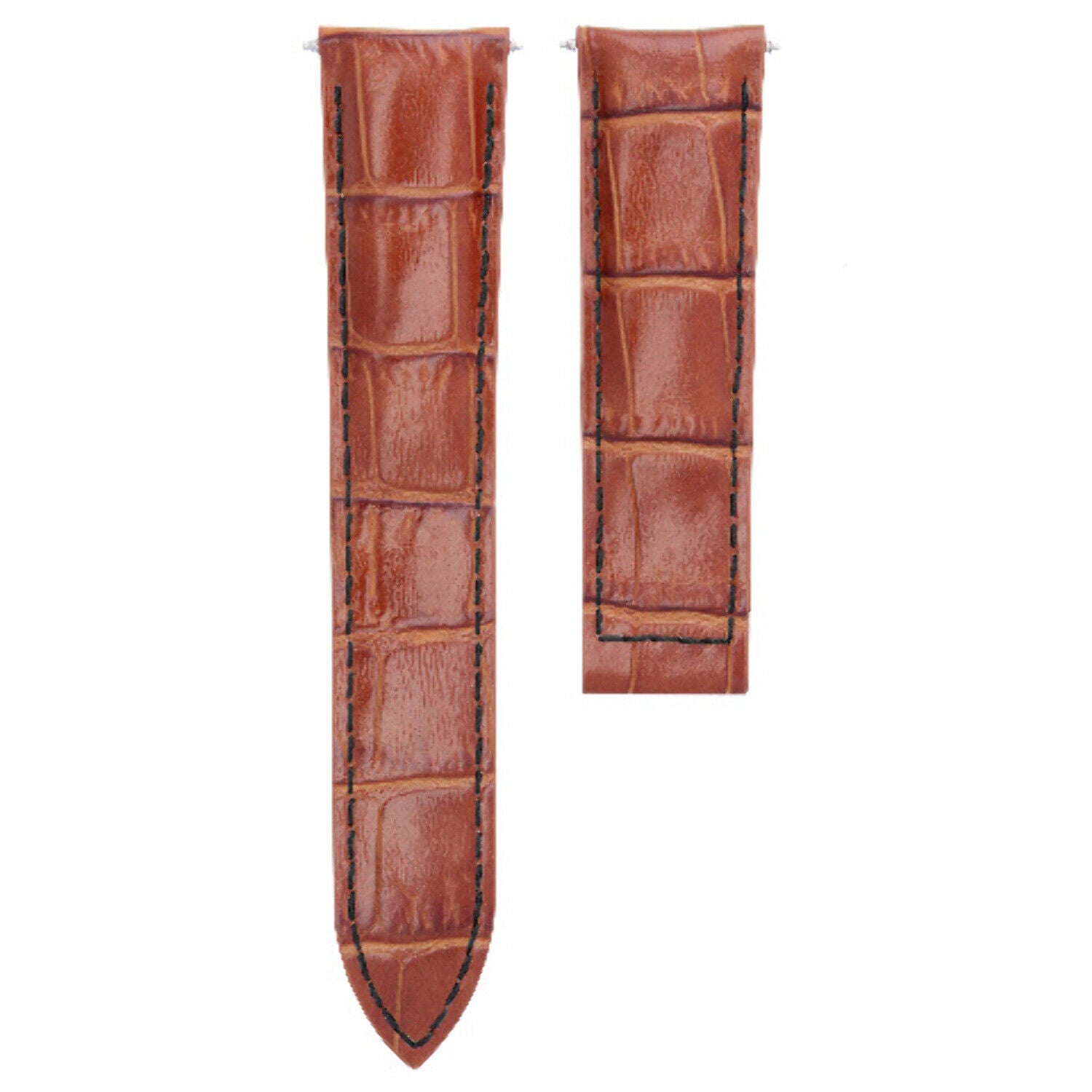 20MM REPLACEMENT LEATHER WATCH BAND STRAP FOR CARTIER TANK FRANCAISE WITH CLASP