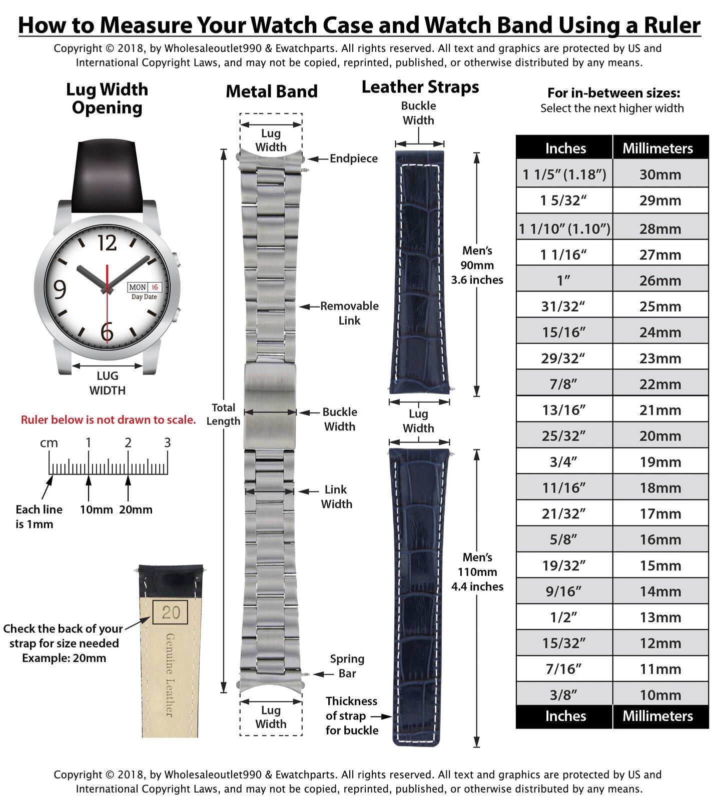 PILOT WATCH BAND FIT BREITLING NAVITIMER COLT 806 VENUS 178 AOPA  5-LK POLISH RD