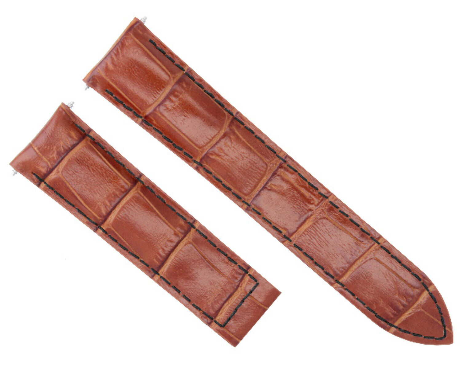 20MM REPLACEMENT LEATHER WATCH BAND STRAP FOR CARTIER TANK FRANCAISE WITH CLASP