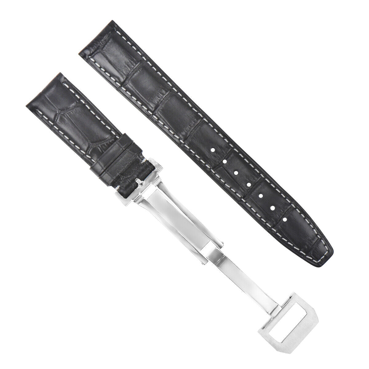 20-22MM REPLACEMENT LEATHER WATCH BAND STRAP FOR IWC PILOT PORTUGUESE TOP GUN