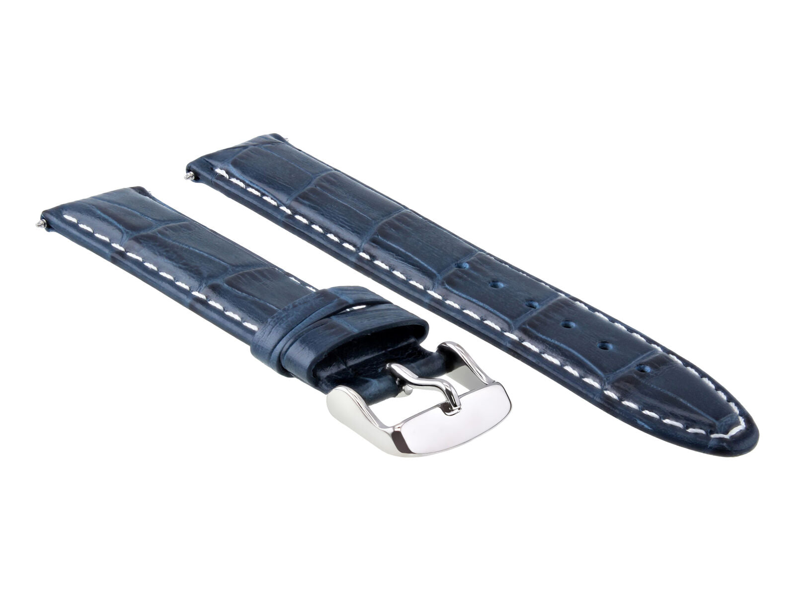 19MM  20MM LEATHER WATCH BAND STRAP FOR ROLEX DATE DATEJUST SUBMARINER GMT WATCH