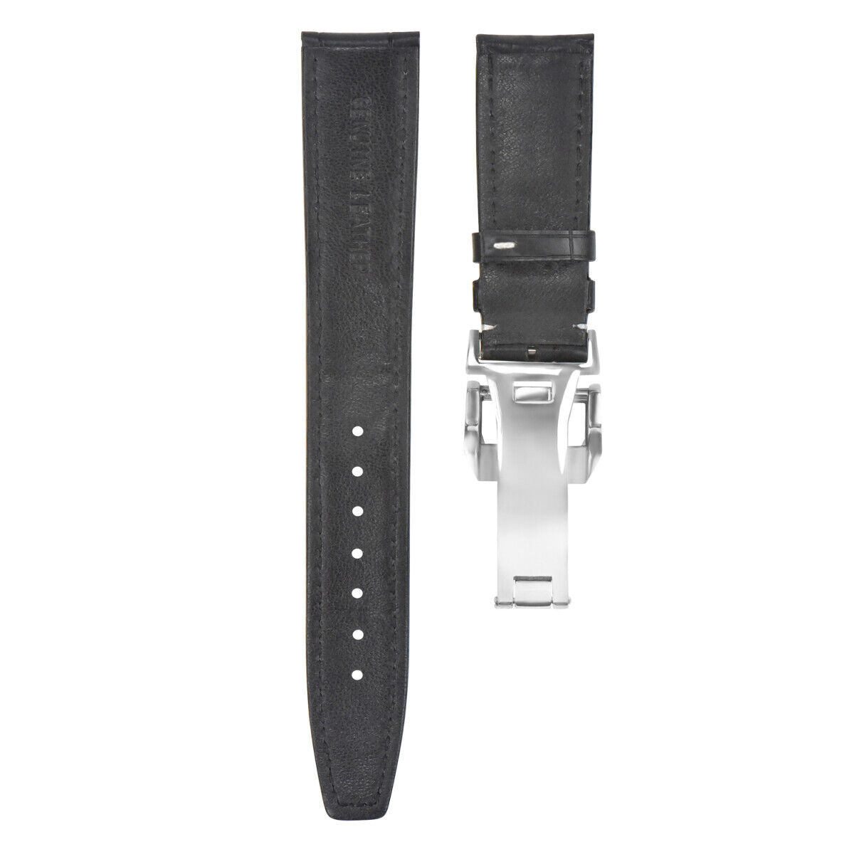 20-22MM REPLACEMENT LEATHER WATCH BAND STRAP FOR IWC PILOT PORTUGUESE TOP GUN