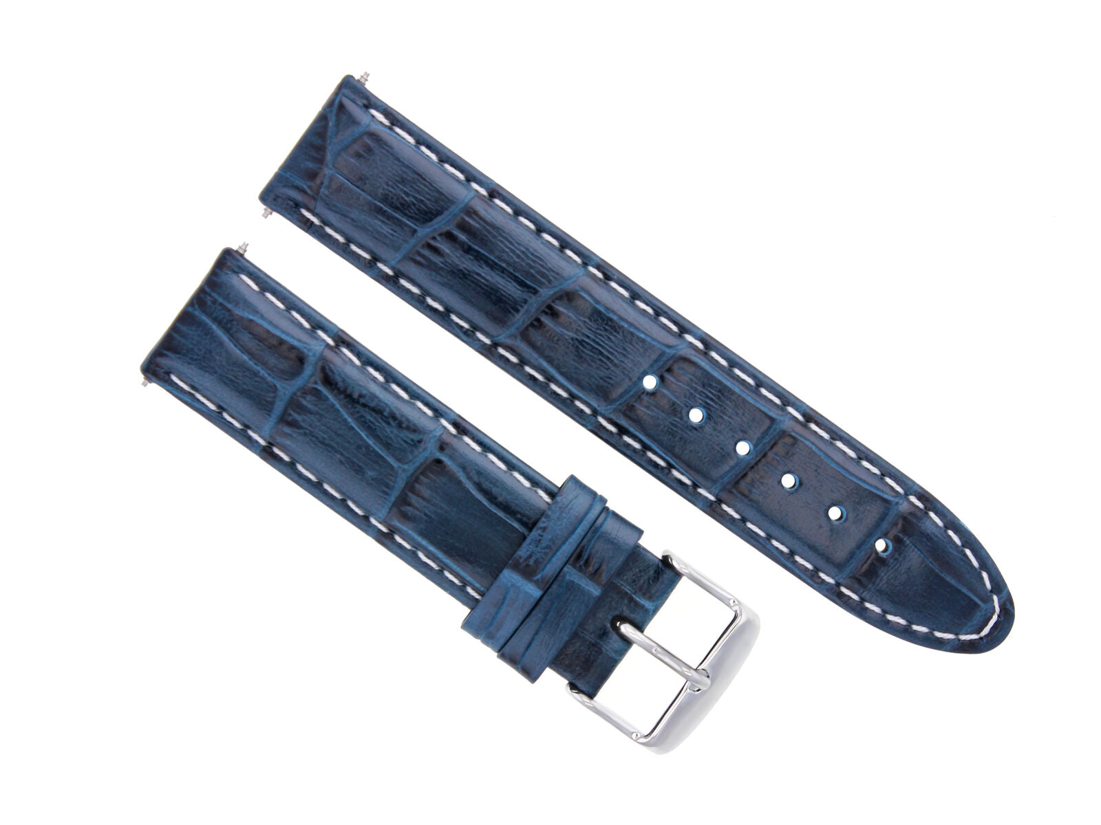 19MM  20MM LEATHER WATCH BAND STRAP FOR ROLEX DATE DATEJUST SUBMARINER GMT WATCH