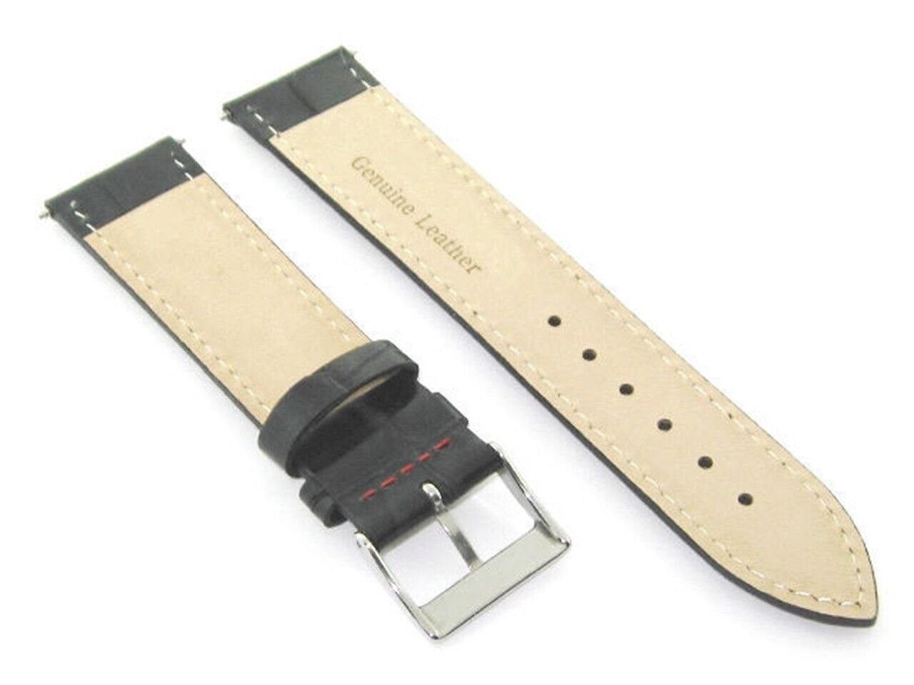 17-18-19-20-21-22-23-24MM GENUINE LEATHER WATCH STRAP BAND FOR OMEGA