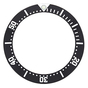Bezel Insert for Tag Heuer 1500 Series Professional Watch Black