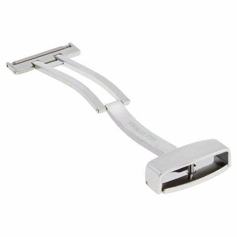 14-16-18-20-22-24MM DEPLOYMENT BUCKLE CLASP FOR LEATHER BAND STRAP TAG HEUER