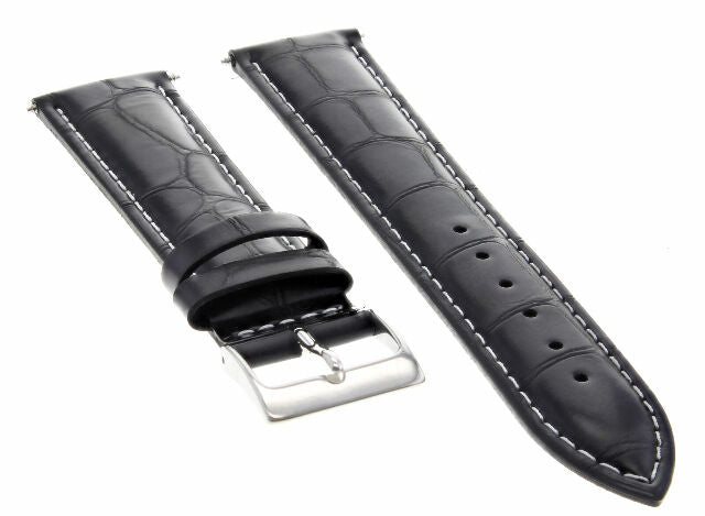 17-18-19-20-21-22-23-24MM LEATHER WATCH BAND STRAP FOR BULOVA