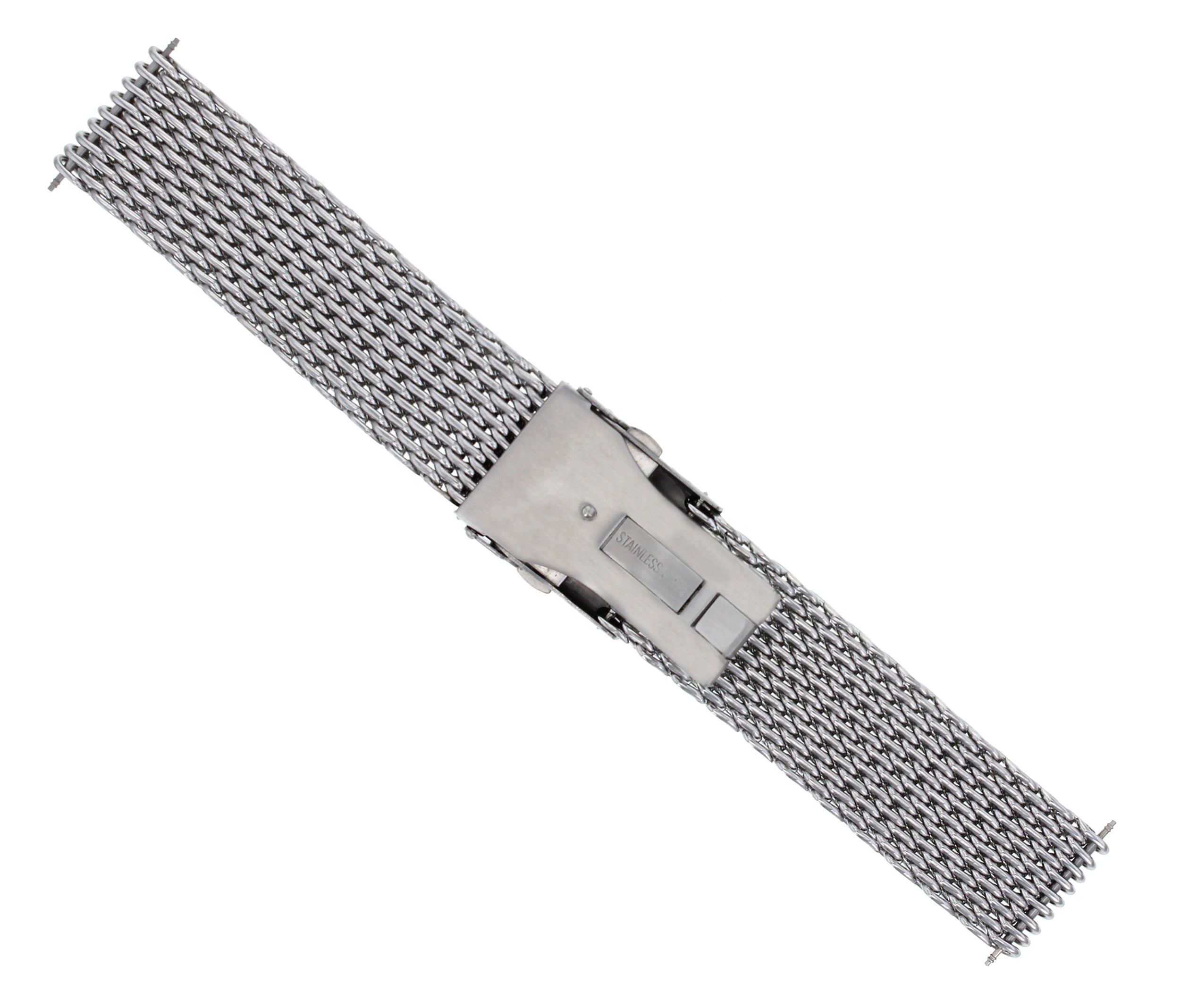 20MM SHARK MESH 4MM THICK BAND BRACELET STRAP FOR BREITLING PILOT COLT CHRONOMAT