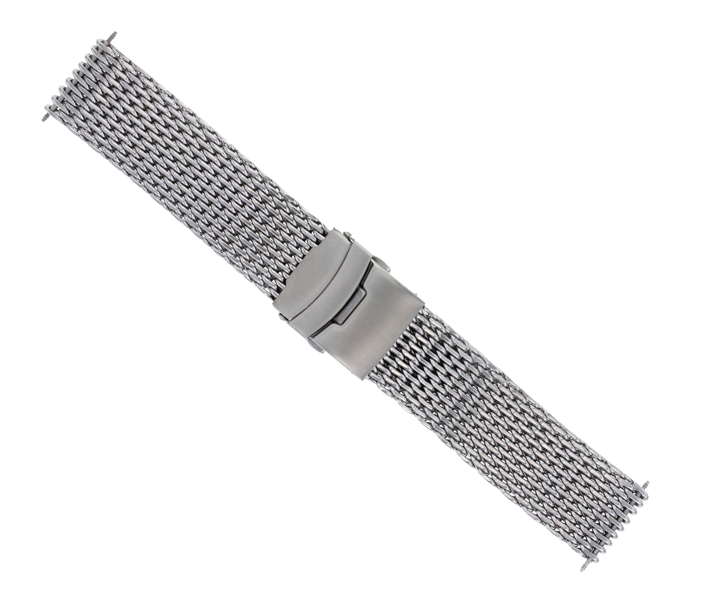 20MM SHARK MESH 4MM THICK BAND BRACELET STRAP FOR BREITLING PILOT COLT CHRONOMAT