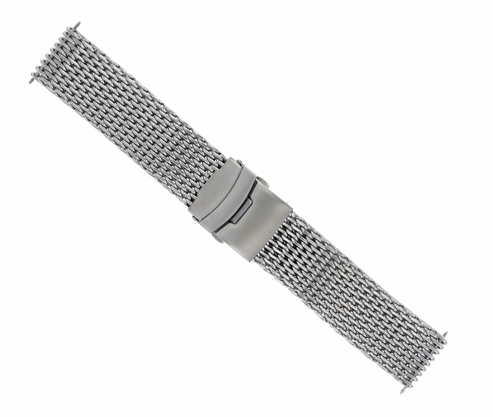 18mm-20mm,22mm,24mm SHARK MESH 4MM THICK STEEL WATCH BAND BRACELET FOR BREITLING