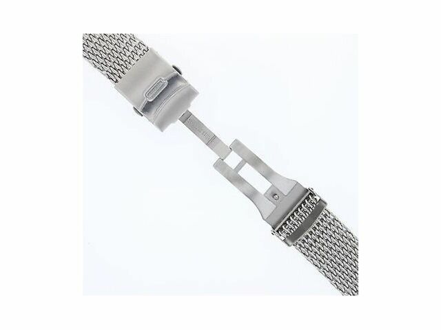 18-20,22,24mm HEAVY SHARK MESH BAND BRACELET STAINLESS STEEL FOR OMEGA SEAMASTER