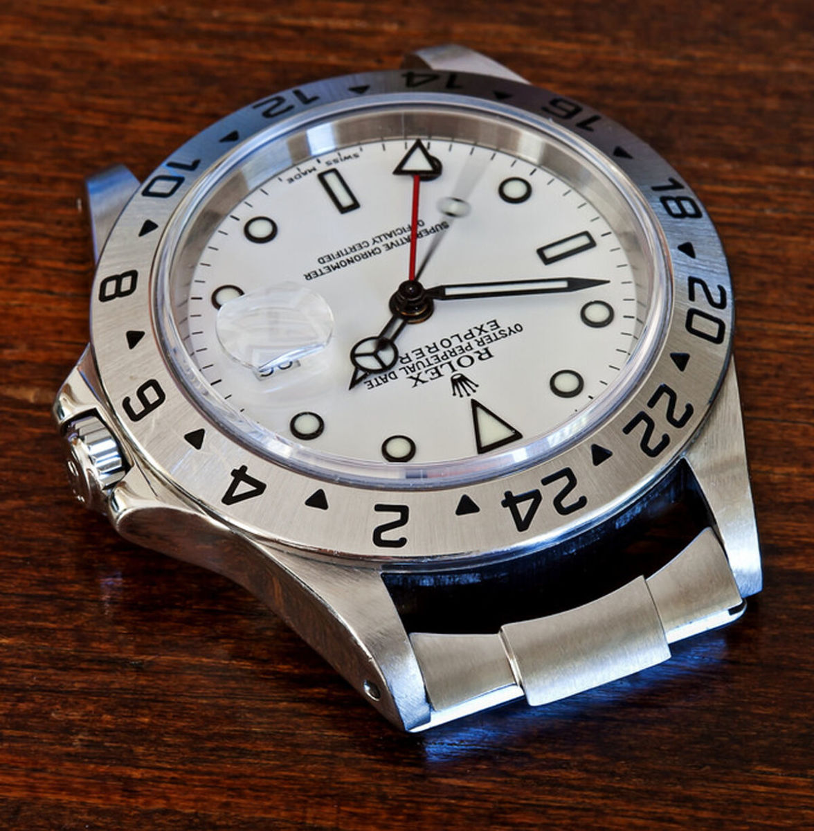 CUSTOM BAND STRAP END LINK FOR ROLEX SUBMARINER DAYTONA GMT EXPLORER II 214270, Silver - Brushed, view 4