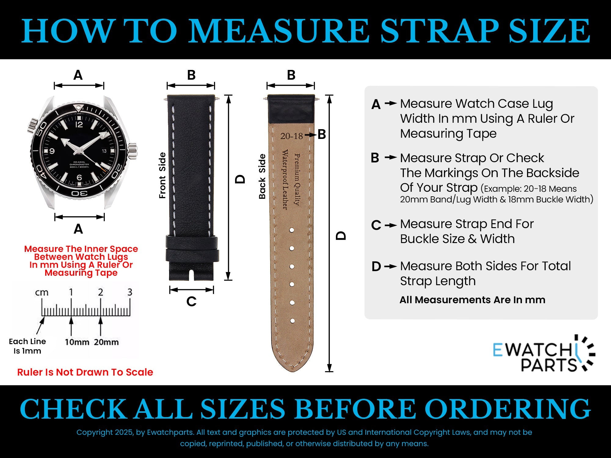 18-19-20-21-22-23-24MM PERFORAT LEATHER WATCH BAND STRAP FOR TAG HEUER EZ RELEASE