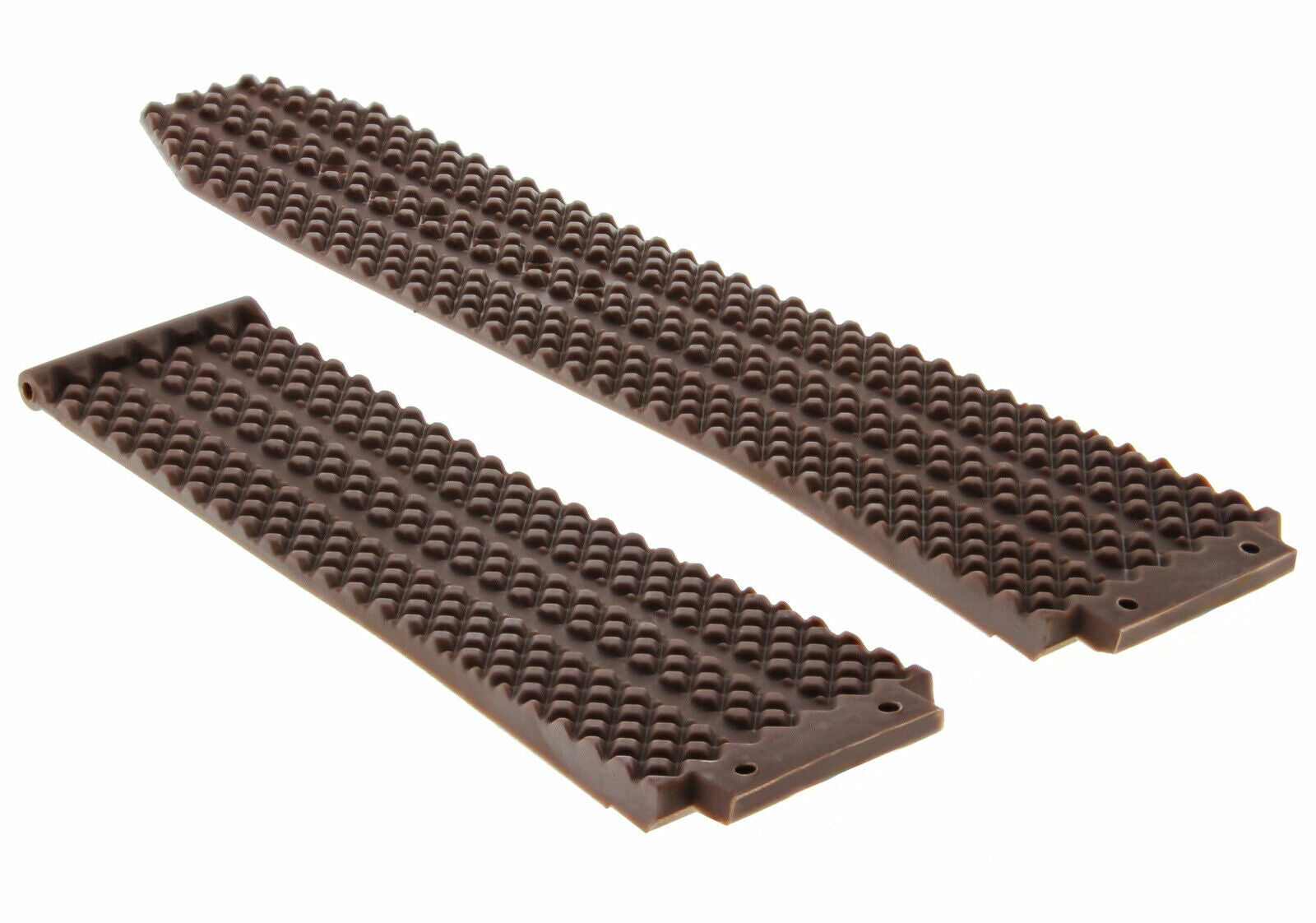 25MM RUBBER WATCH STRAP BAND CLASP FOR HUBLOT 44-44.5-45MM H BIG BANG BROWN