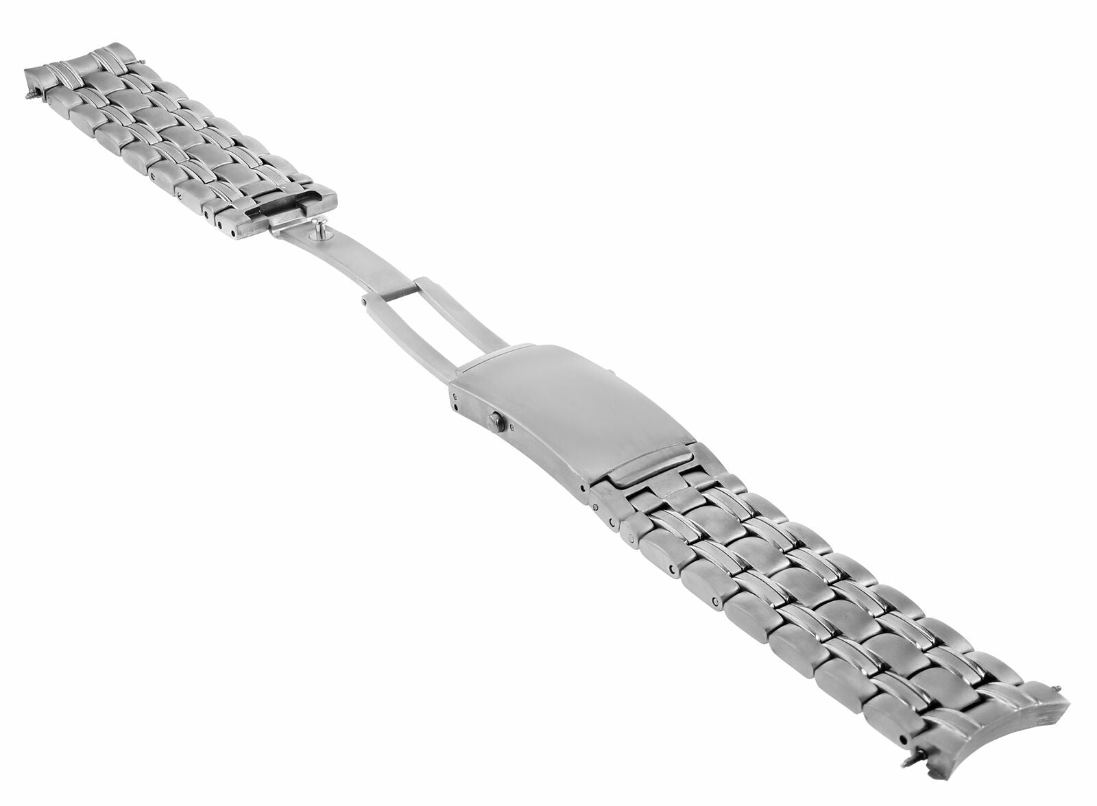 WATCH BAND STAINLESS STEEL FOR OMEGA SEAMASTER BRUSH FINISH BRACELET 20MM HEAVY