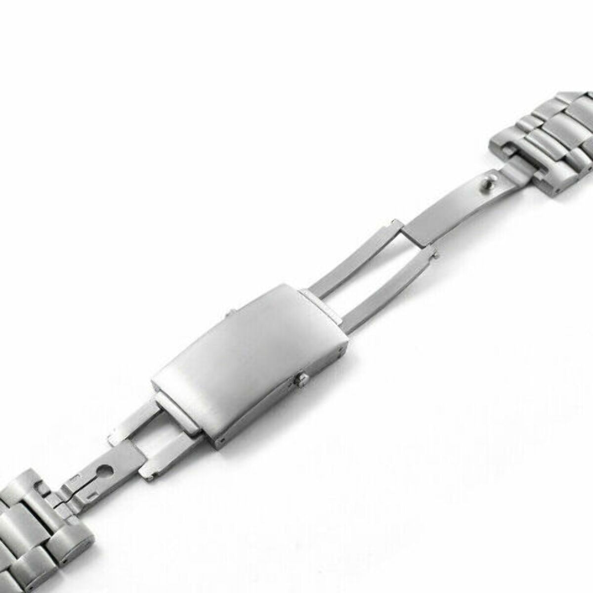 WATCH BAND STAINLESS STEEL FOR OMEGA SEAMASTER BRUSH FINISH BRACELET 20MM HEAVY