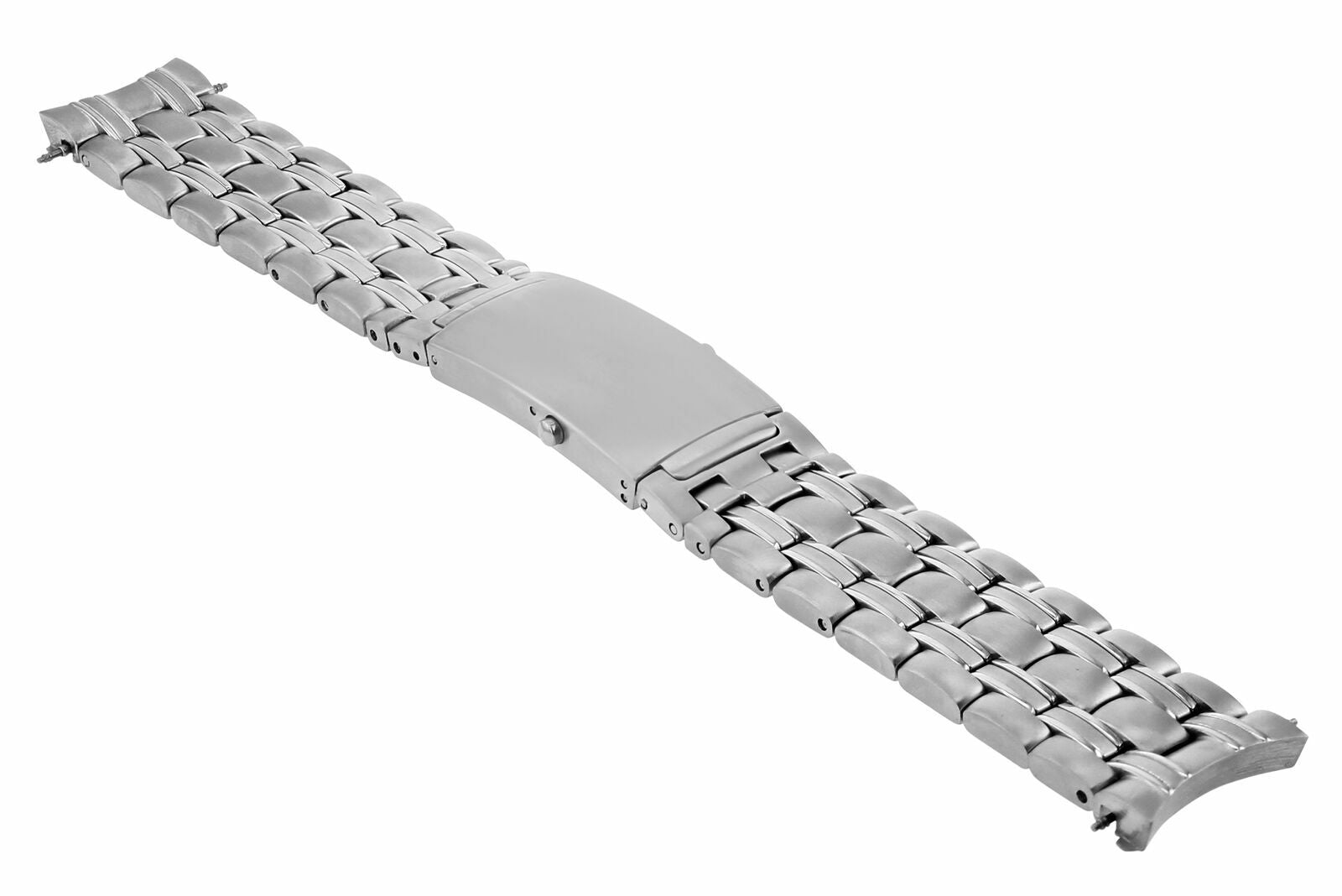 WATCH BAND STAINLESS STEEL FOR OMEGA SEAMASTER BRUSH FINISH BRACELET 20MM HEAVY