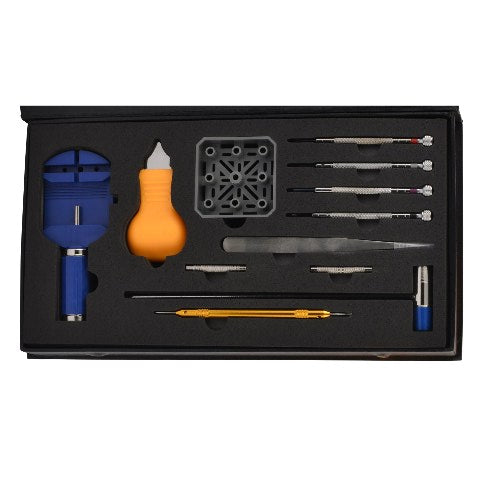 DELUXE 12 WATCH LEATHER STRAP BAND RUBBER CHANGING TOOL KIT FOR PATEK PHILIPE