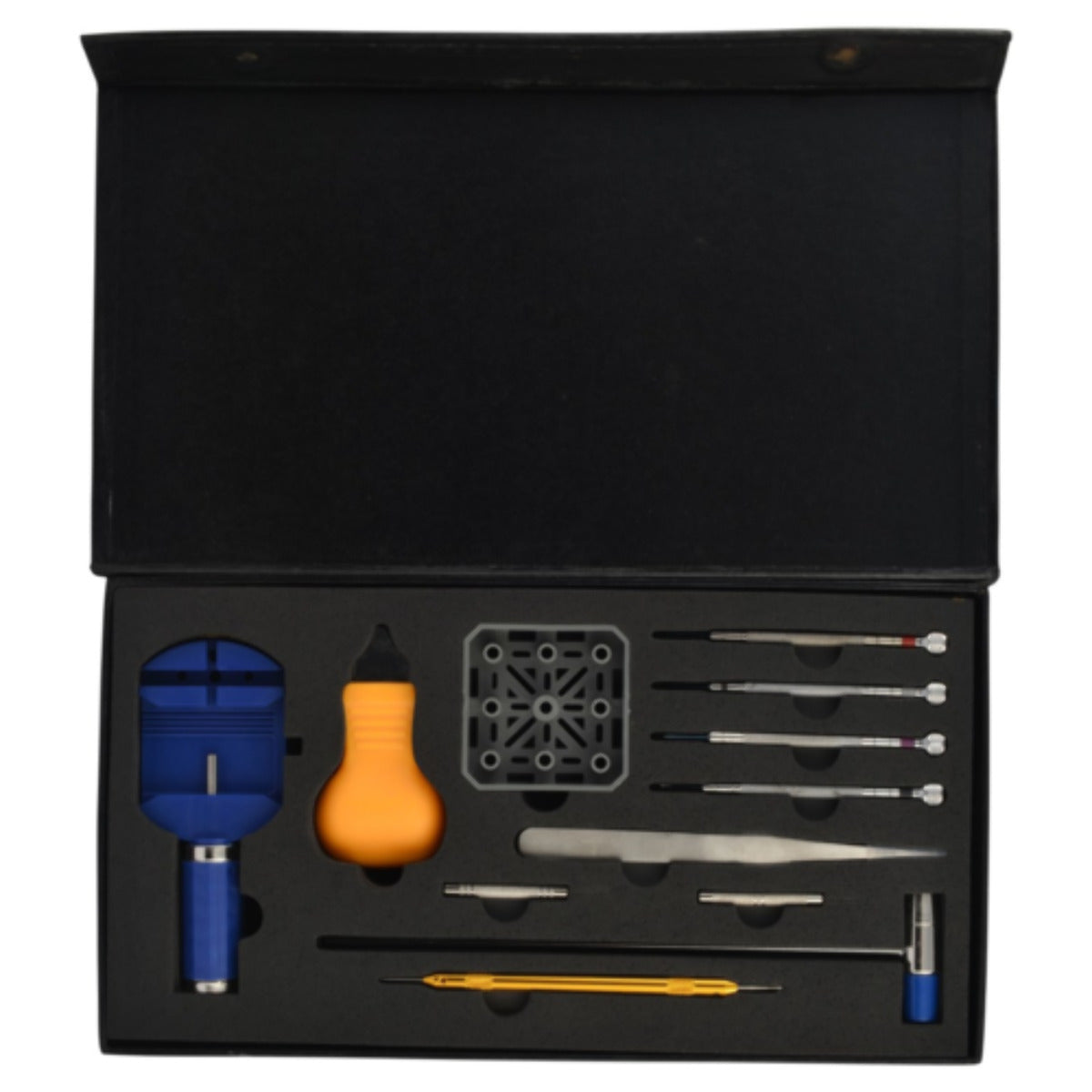 DELUXE 12 WATCH BAND LEATHER RUBBER STRAP CHANGING TOOL FOR ROLEX LEATHER CASE