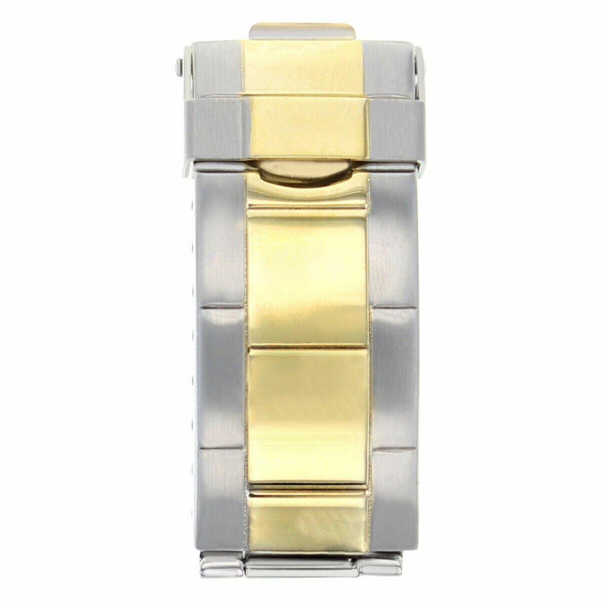 3 FLIP LOCK CLASP DIVER EXTENSION FOR ROLEX OYSTER BAND SUBMARINER GMT TWO TONE