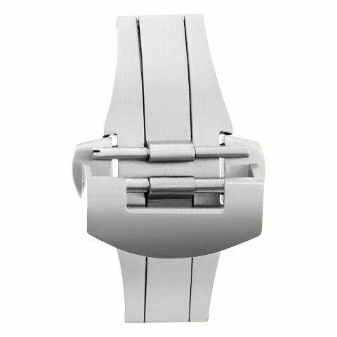 DEPLOYMENT LEATHER STRAP BAND CLASP 22MM BUCKLE FIT PANERAI 40MM  PAM 44MM BRUSH