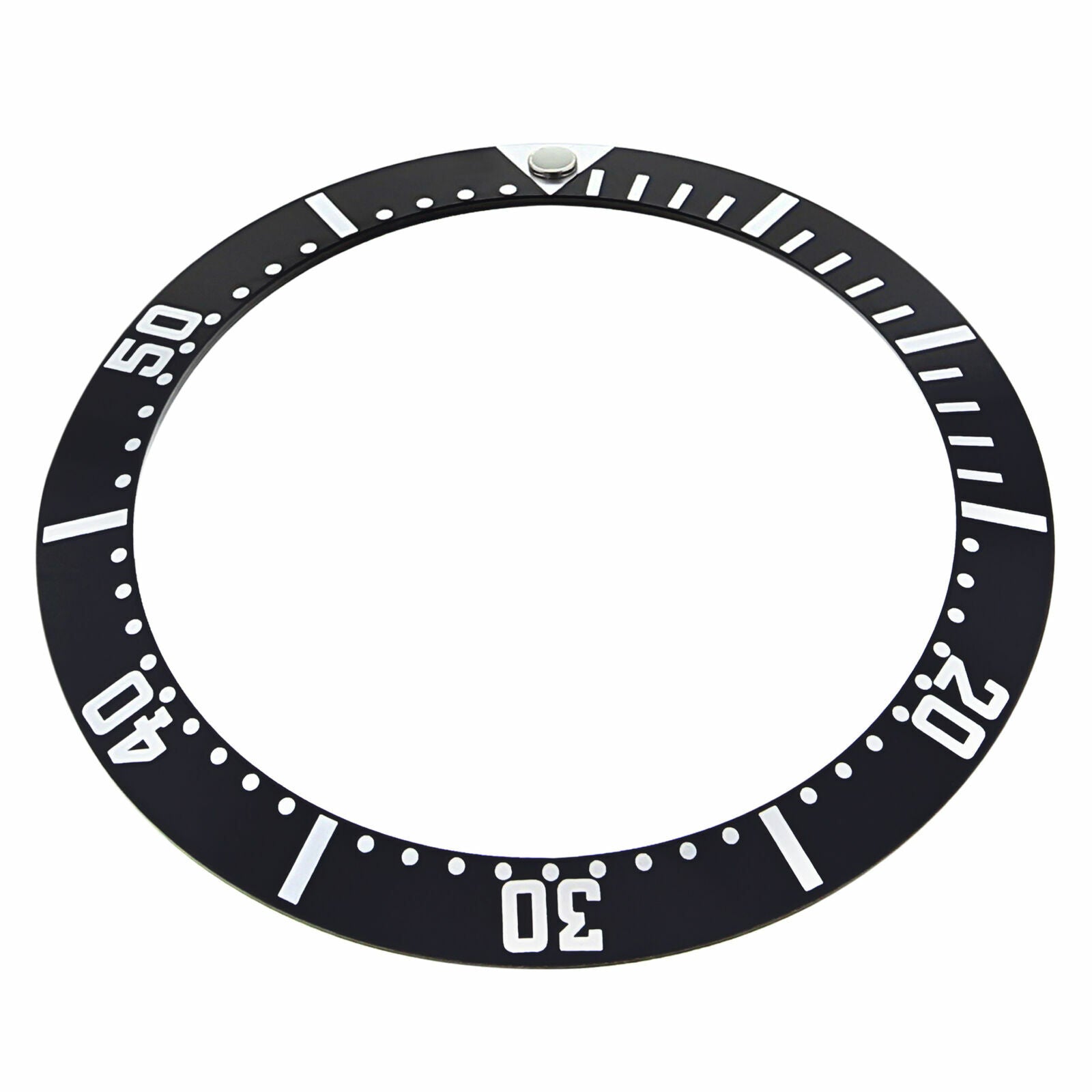 BEZEL INSERT FOR 36MM OMEGA SEAMASTER 200 REF:396.1042 396-1052 396-1062 BLACK