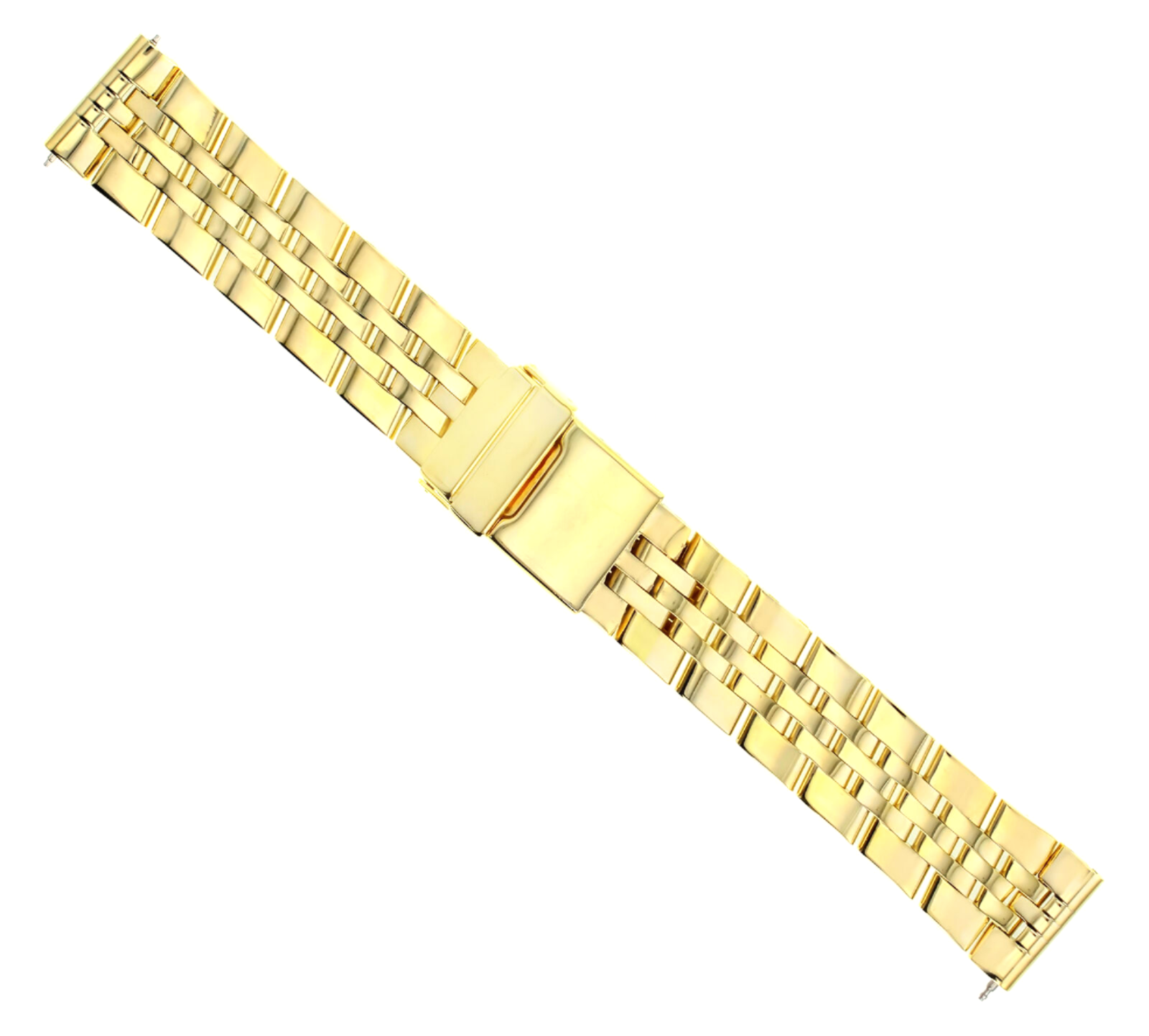 WATCH BAND BRACELET FOR BREITLING SUPEROCEAN COCKPIT WATCH 22MM 5 LINK GOLD