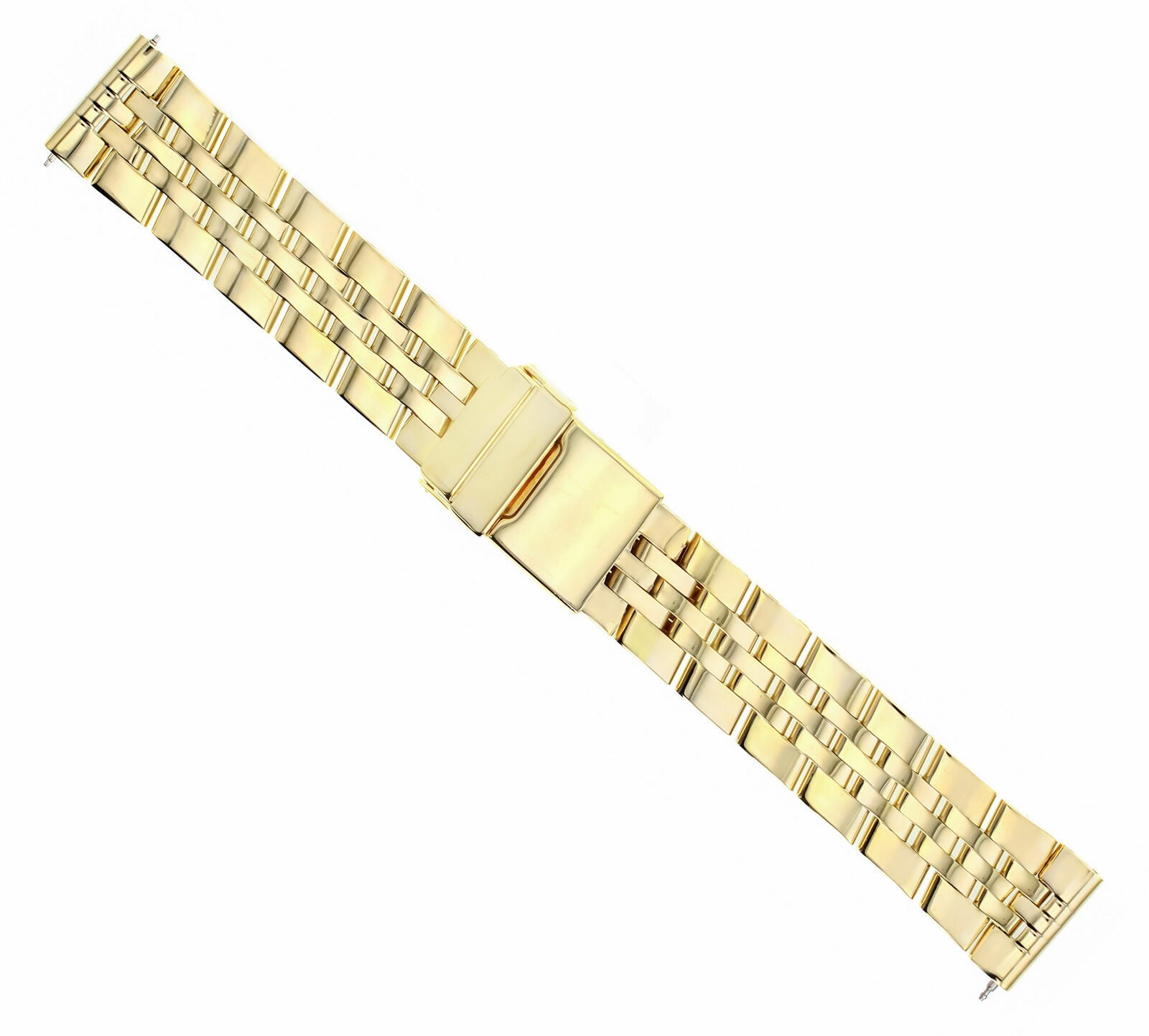 WATCH BAND BRACELET FOR BREITLING BENTLEY PILOT CHRONOMAT WATCH 22MM 5 LINK GOLD