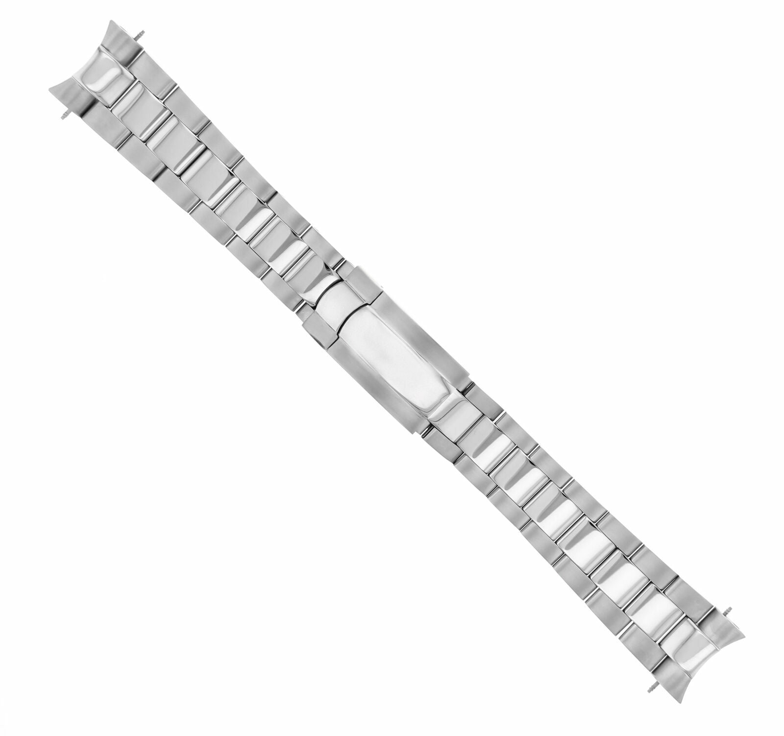 OYSTER SOLID WATCH BAND FOR ROLEX 116500 116500LN 116520 116523 SHINY CENTER F/L