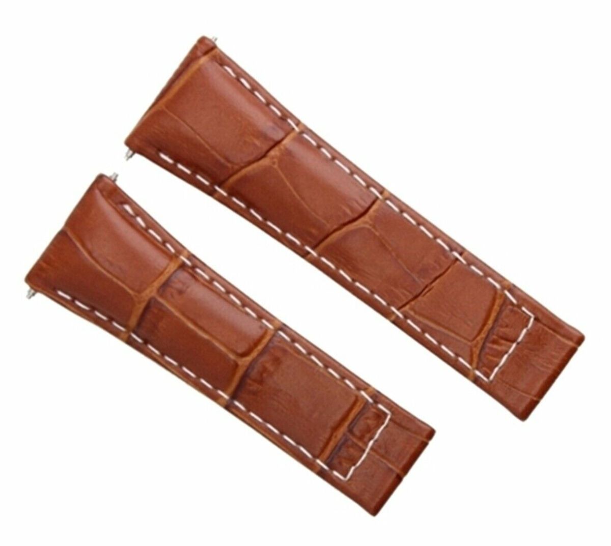 NEW GENUINE LEATHER BAND STRAP ITALIAN FOR ROLEX DAYTONA 116523 TAN WS REGULAR