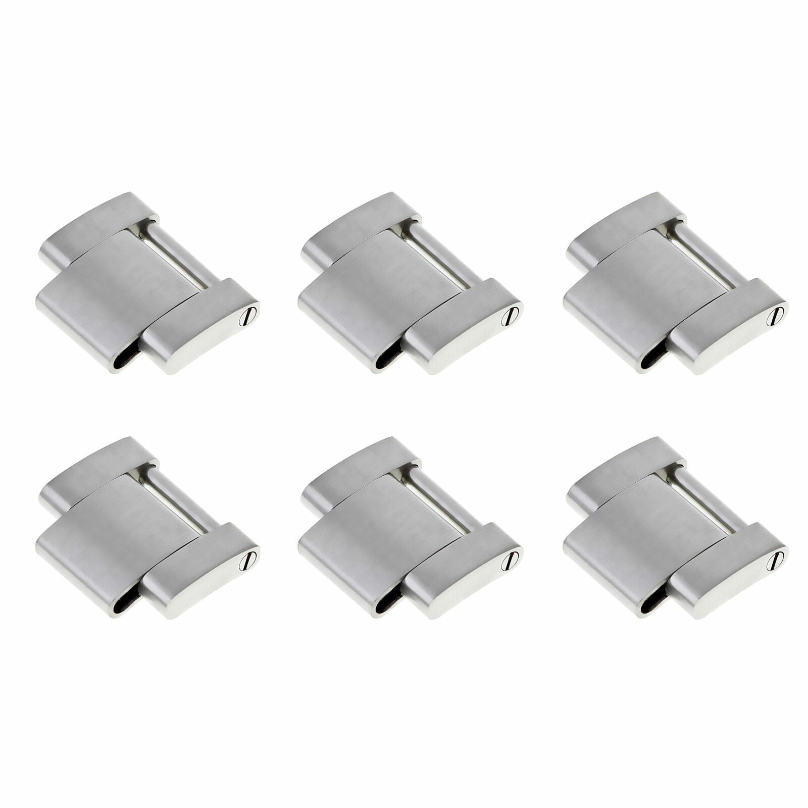 6 LINK 15.5MM FOR VINTAGE OYSTER BAND ROLEX WATCH 93150 FIT END PIECE 593 STEEL