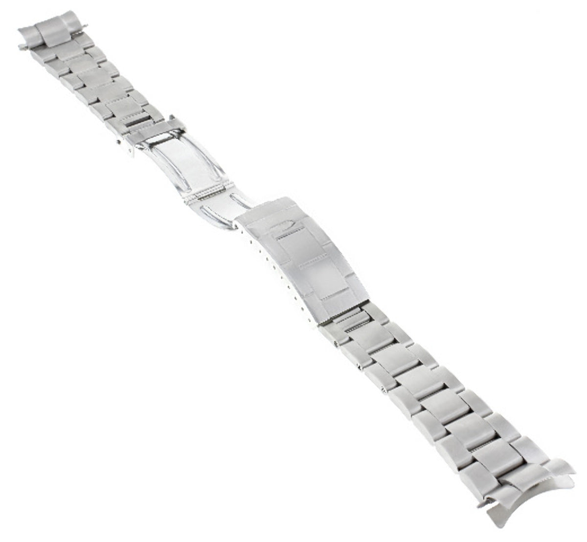 20MM STAINLESS STEEL OYSTER WATCH BAND FOR ROLEX END F/LOCK 16800, 16700, 16710