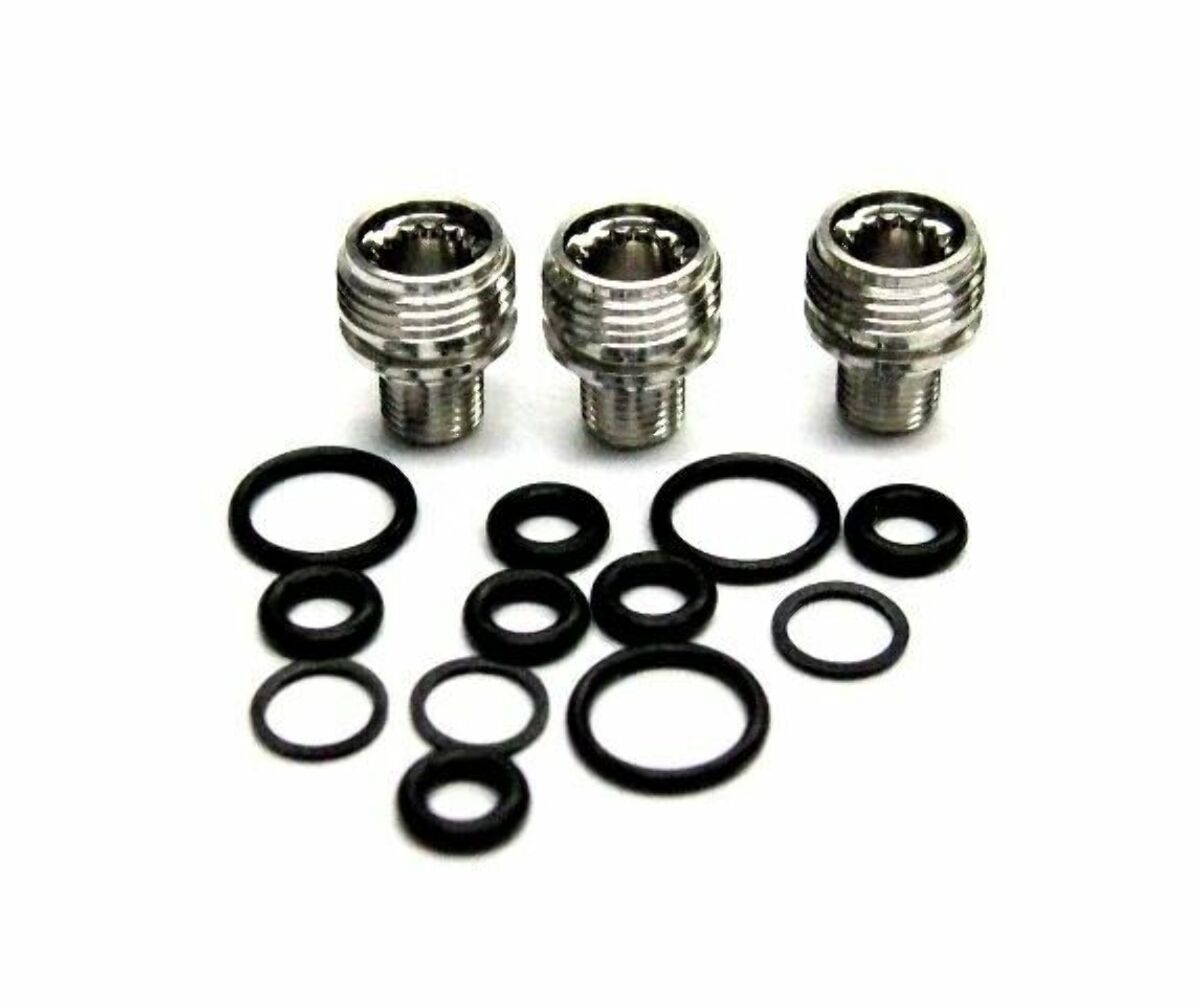 3 CASE CROWN TUBES FOR FITS ROLEX SUBMARINER 5513 5512 5517 5508 24-7030 SWISS