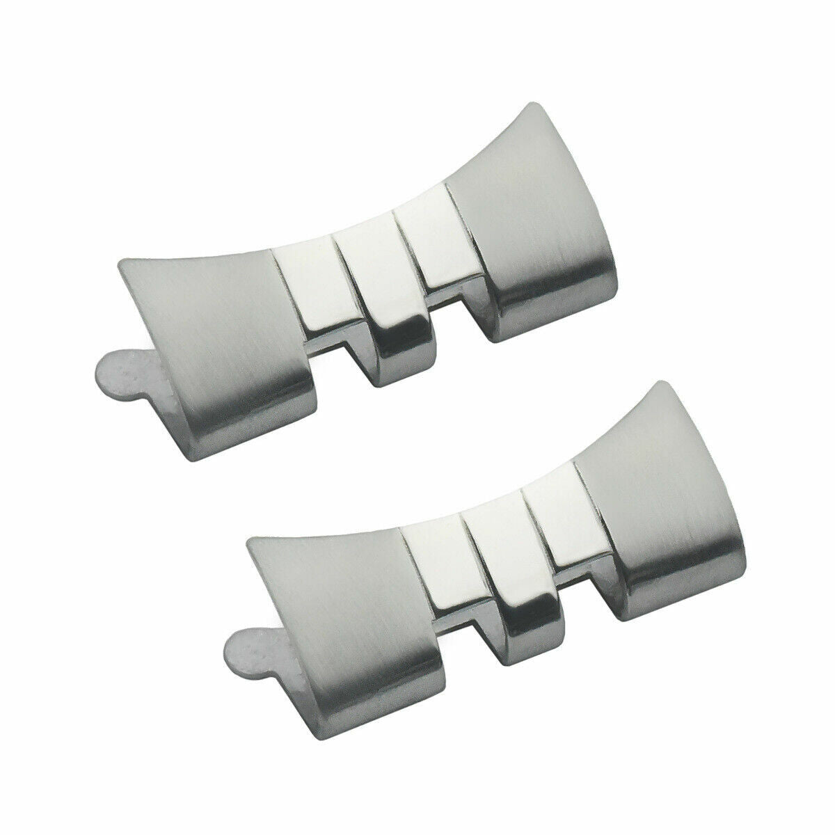 3 SET 557 END LINK PIECE FOR 34MM ROLEX DATE WATCH JUBILEE WATCH BAND 19MM LUG