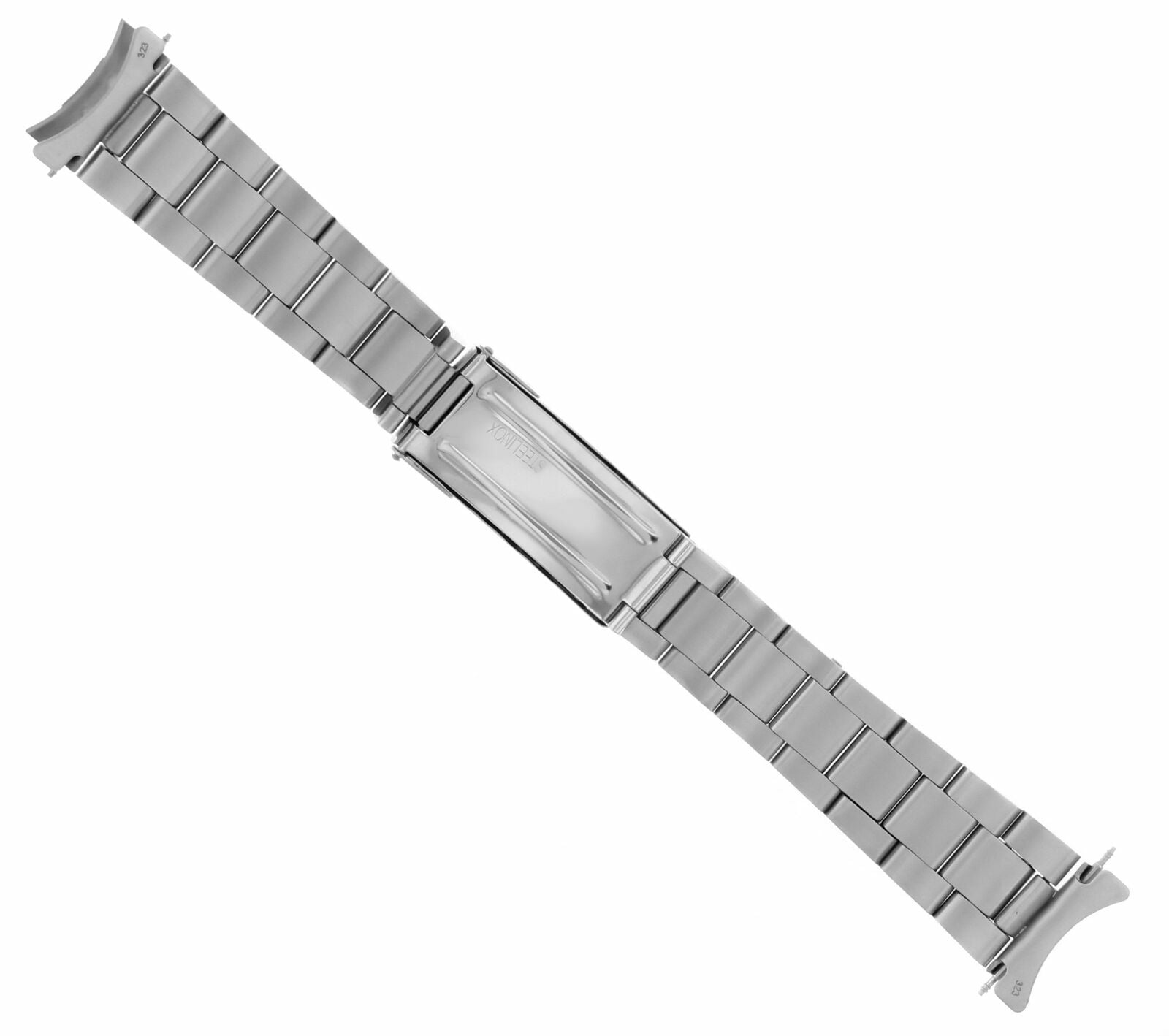 OYSTER WATCH BAND S.STEEL NEW STYLE FOR TUDOR FLIP LOCK SUBMARINER SHINY CENTER