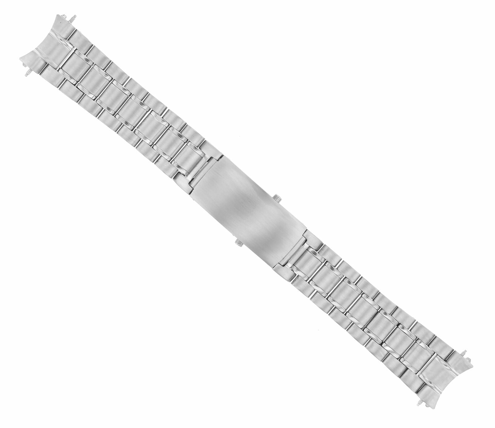 WATCH BAND BRACELET FOR OMEGA SPEEDMASTER 18MM SOLID LINK STAINLESS STEEL HEAVY