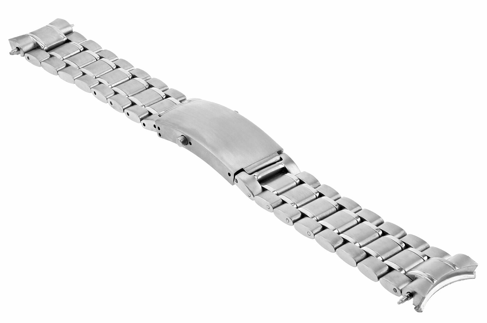 WATCH BAND BRACELET FOR OMEGA SPEEDMASTER 18MM SOLID LINK STAINLESS STEEL HEAVY