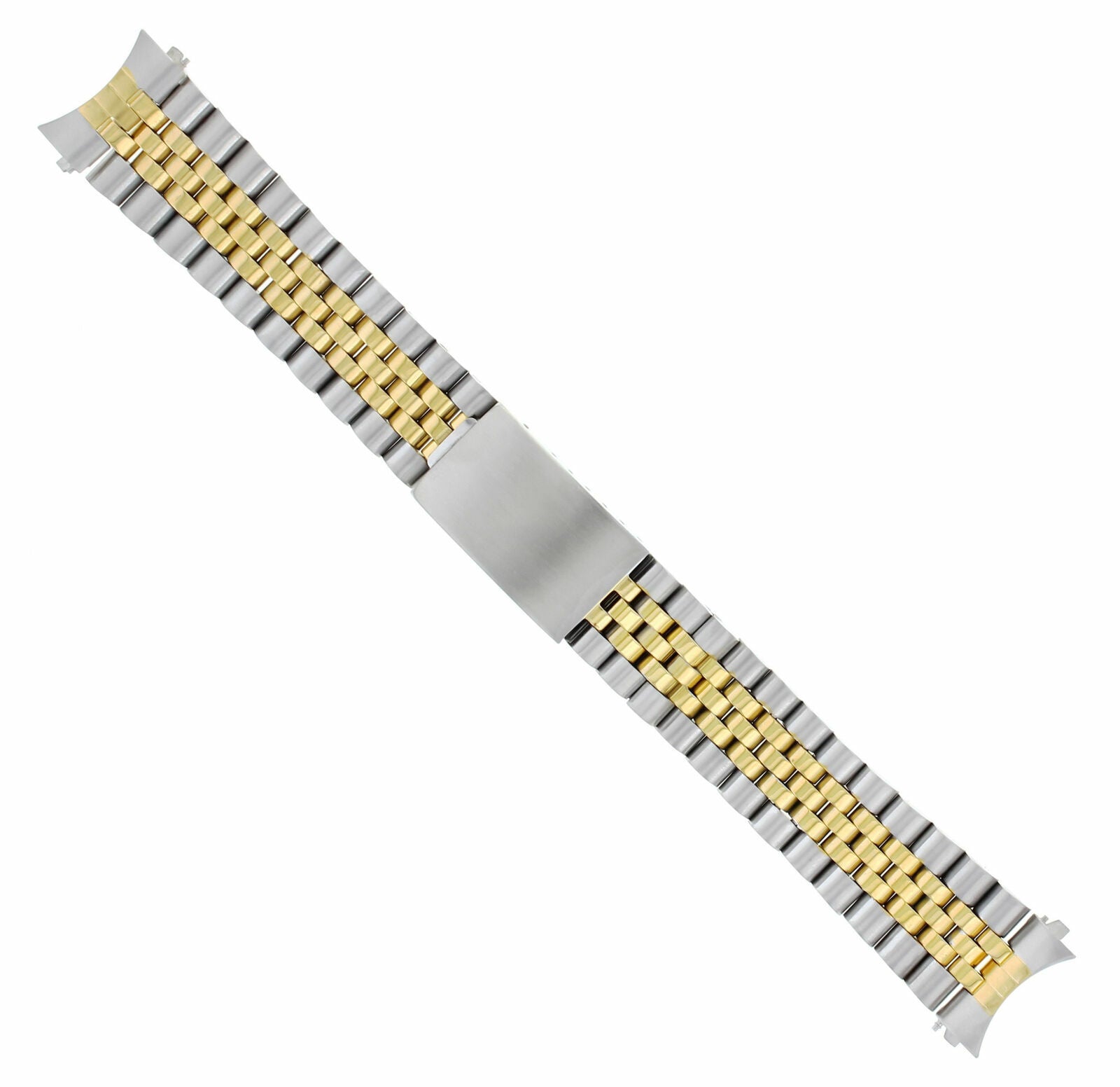 19MM JUBILEE WATCH BAND BRACELET FOR 34MM ROLEX AIRKING 1500, 15000 TWO TONE