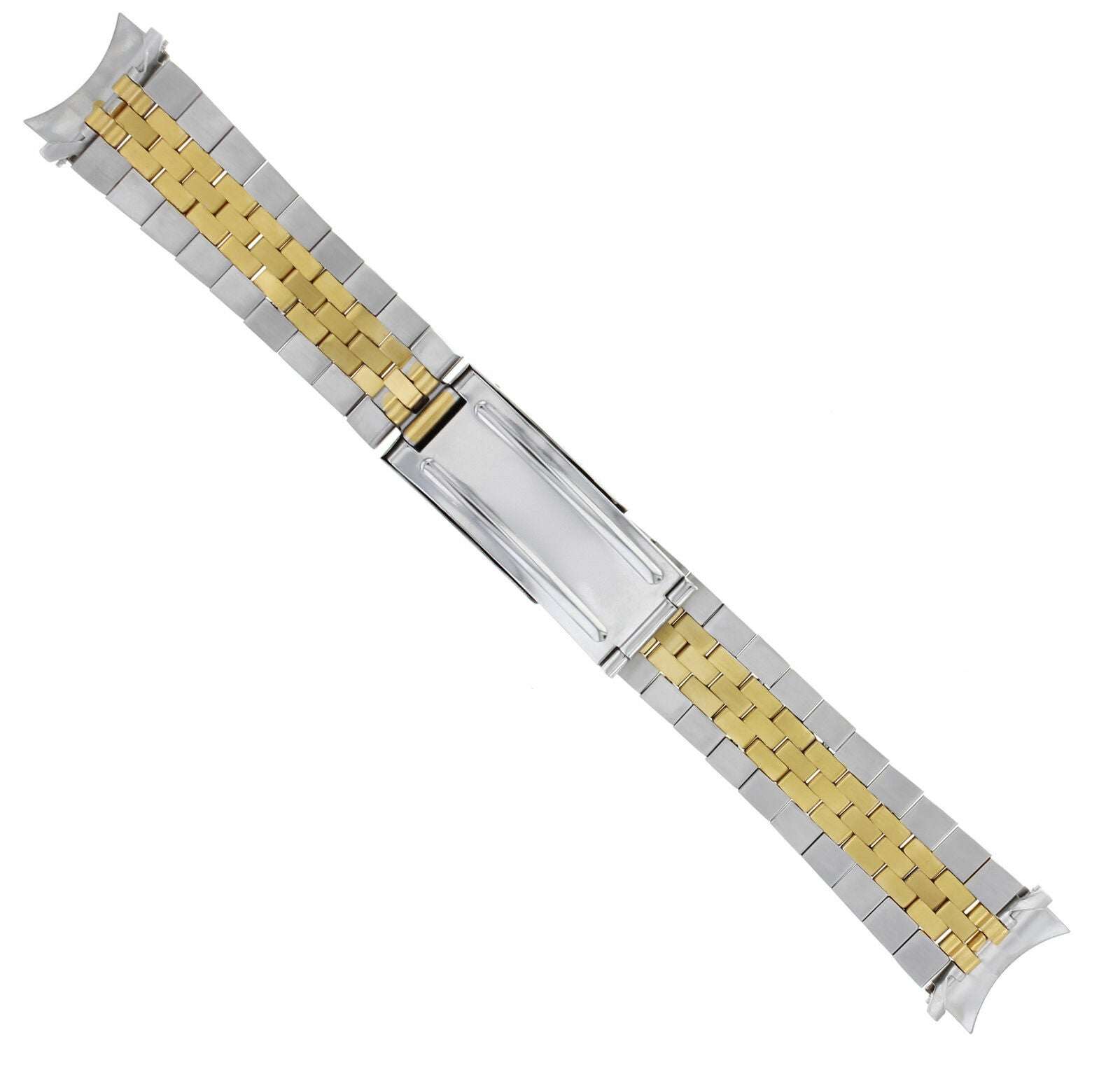 19MM JUBILEE WATCH BAND BRACELET FOR 34MM ROLEX AIRKING 1500, 15000 TWO TONE