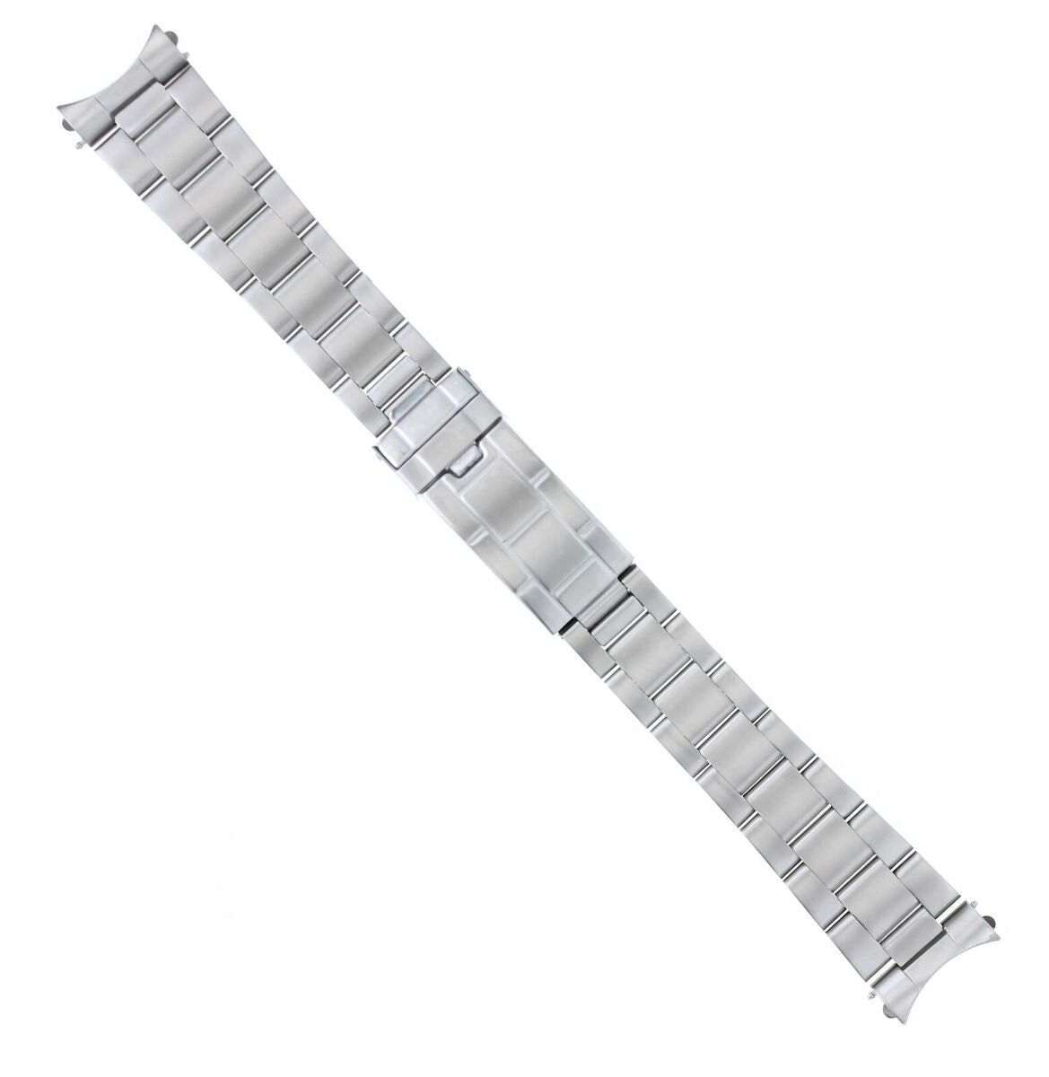 OYSTER WATCH BAND SOLID LINK STAINLESS STEEL FOR ROLEX EXPLORER 20MM FLIP LOCK