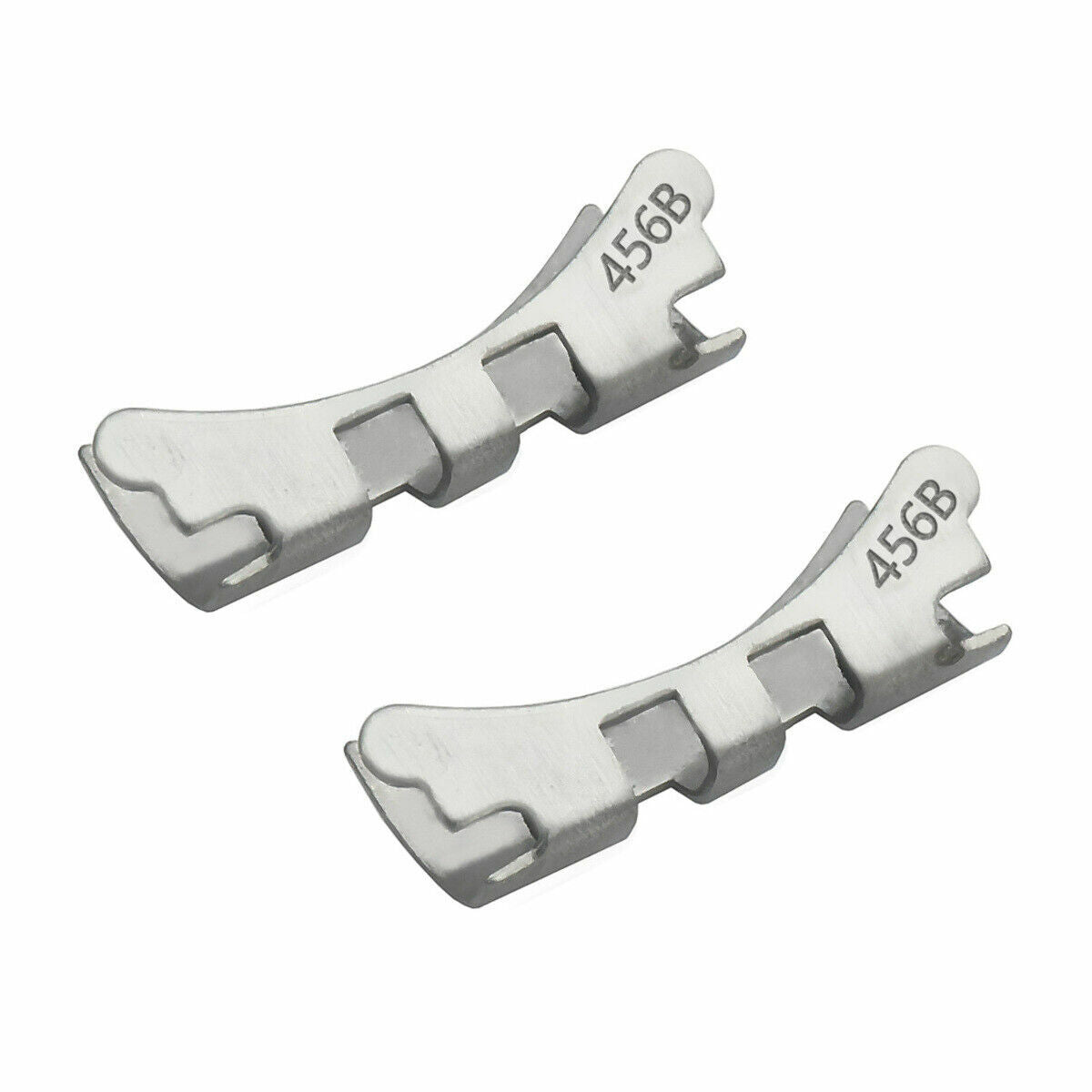 6 SET END LINK PIECE 455B JUBILEE WATCH BAND FOR 34MM ROLEX DATE WATCH 19MM  S/S
