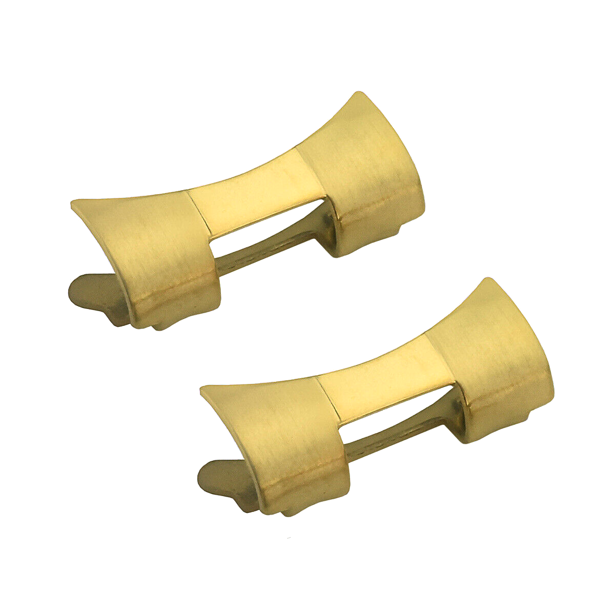 2 - END PIECE LINK FOR ROLEX 36MM PRESIDENT DAY DATE WATCH BAND 20MM GOLD PLATED